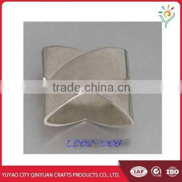 Stainless Steel or Metal Rattan Napkin Ring photo-2
