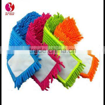 microfiber chenille mop head refill floor flat