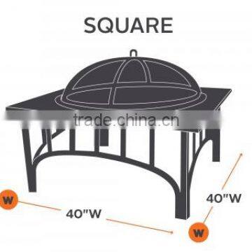 Square Fire Pit Cover,Garden Furniture Cover photo-2