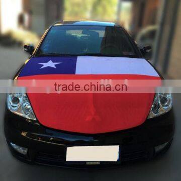 polyester car cover,Chile car bonnet cover,flag cover for cars