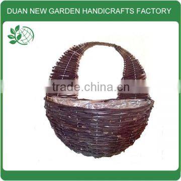 16 inch willow wall basket