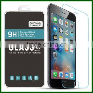 free sample tempered glass screen protector Glass Screen Guard for iphone 6                        
                                                Quality Choice