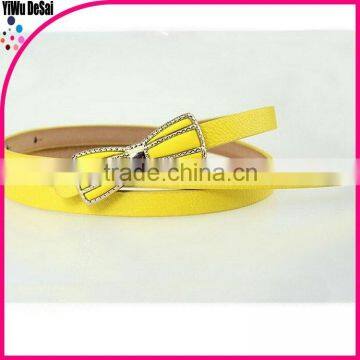 New fashion kids bowknot waist belt candy color girls belts
