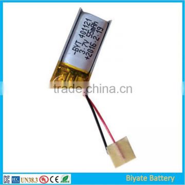 Contemporary Best-Selling 401121 55mAh lithium battery