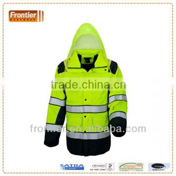 Safety FR Jacket with 3M Reflective tape complies with EN1149,EN14116