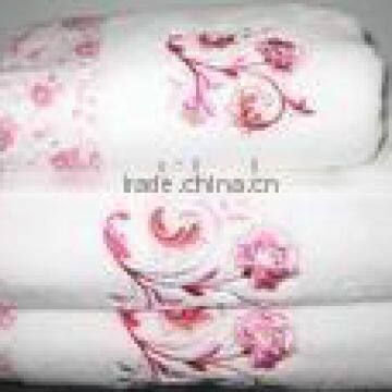 Set Towel With Application Border and Velvet photo-1