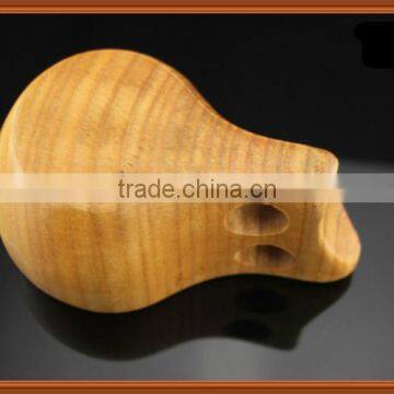 High-end Handmade Rubber Wooden Coffee Cup With Double Holes ,Wood Tea Mug With Handgrip photo-4
