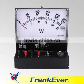 School Demonstration power meter AC DC Analog Power Meter, Wattmeter