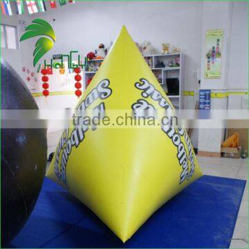 hongyi brand inflatable yellow special buoys/floating buoy