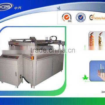 China PE/PVC/PP sheet flat screen printing machine