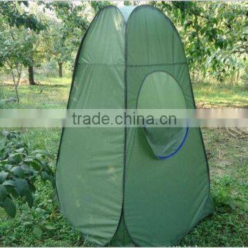 Clear roof spray tan tent