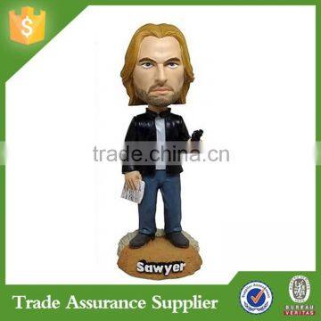 Souvenir Gift Europe Style Resin Crafts Custom Bobble Head Figure