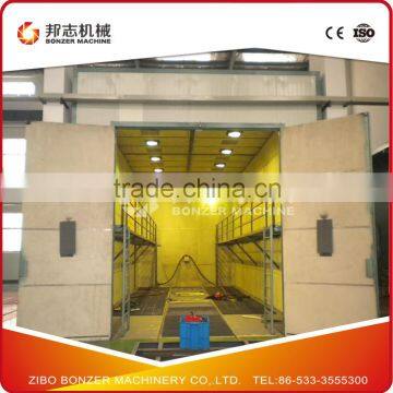 Sand Blasting Booth Painting Room