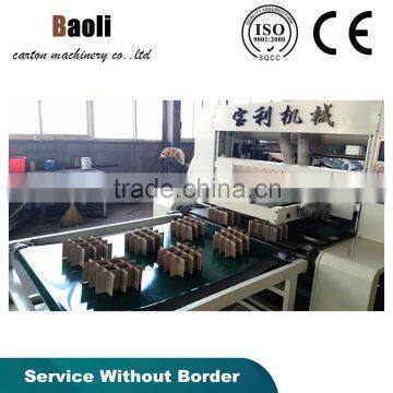 2016 corrugated paperboard partition assembler machine for carton Making machine for Indian price