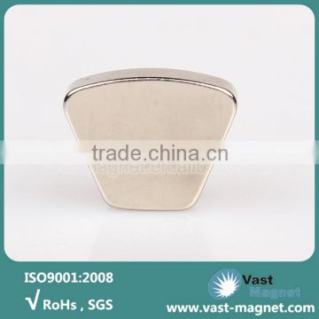 Sintered neodymium permanent magnet trapezoid