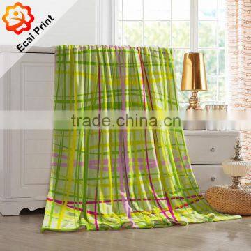 Comfortable Luxury Digital Printing Custom Made Throw Blanket photo-2