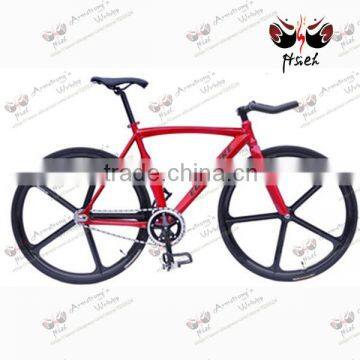 new arrival !charming red 700c single speed cheap fixed gear bike for sale