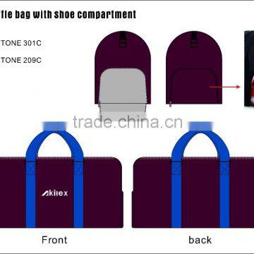 Fashion manufacturer travel bag for travel and promotiom,good quality fast delivery