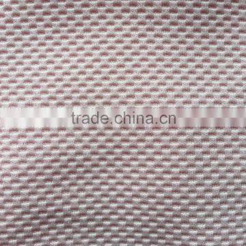 shaoxing zequn supply polyester spandex beehive honeycomb knit fabric for garment