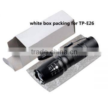 Ultra Bright E26 Aluminum 26650/18650/3*AAA Battery Military 1200 Lumen Best Tactical Flashlight Rechargeable Quality Choice photo-5