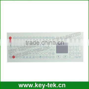 IP65 0.45 Short Stroke Anti-microbial Membrane Keyboards photo-2