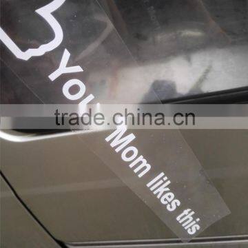 2016 New Promotional Gifts Die Cut Decorative Sticker Car Body Sticker Design