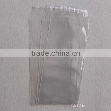 Transparent packaging plastic bag for girls knit garments