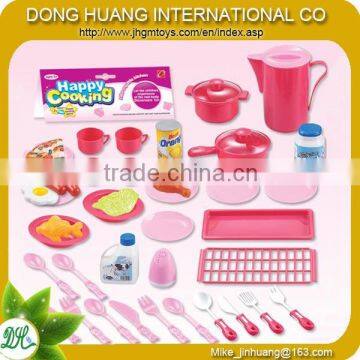 Promotational children plastic whole kitchen cabinet set