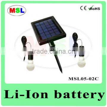 Portable Solar Rechargeable Light Bulb For Rural Area MSL05-02C