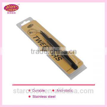 Stainless steel tweezers for eyelash hand light