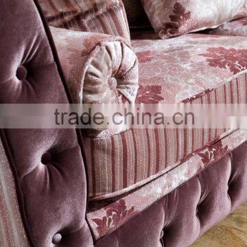2015 Italian New Classical Fabric Sofa Set Design AL025