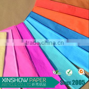 50cm*2m crepe paper tissue Decorating wrapping Florist paper Craft