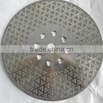 Electroplate diamond vanity cutting blade