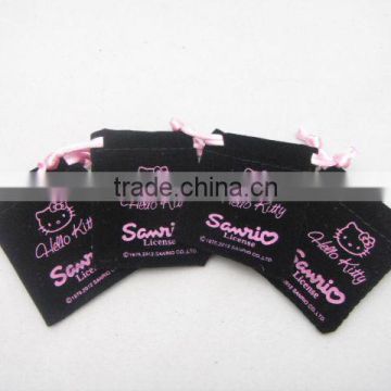 best sale small hello kitty velvet pouch for jewelry