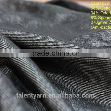 Functional polyester cotton cooling anti-bacteria fabric