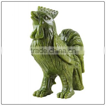 Auspicious Jade Feng Shui rooster , rooster statue