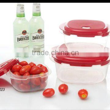 New design promotional plastic sealed food container