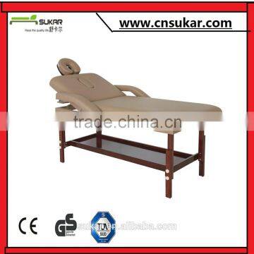 Fitness Equipment, No Folded Beauty Bed, Stationary Massage Table