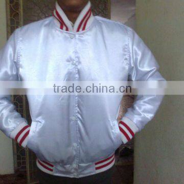 Custom Satin Bomber Jackets photo-6