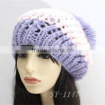 knitted beanie hats