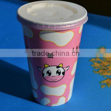 16oz disposable cold paper cup