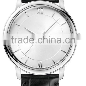 YB international brand japan miyota watches military leather classic minimalist watch