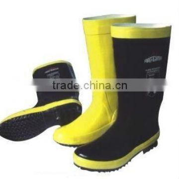 fire fighter rubber boots