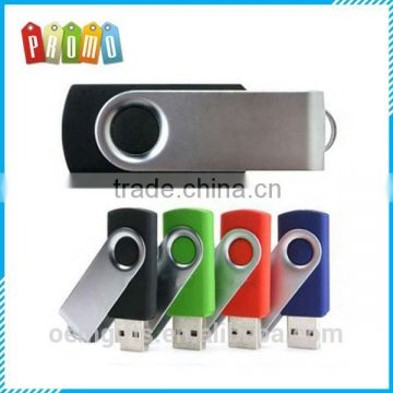 Promotional customized Twist USB memory stick