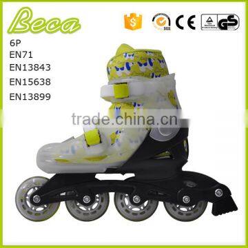 Foshan Beca Wholesale Rubber Wheel Boy Aggressive Roller Skate With EN1078 photo-2