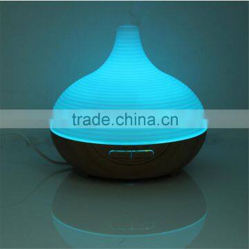 Aromatherapy Essential Oil Diffuser 300ml Wood Grain Ultrasonic Cool Mist Whisper-Quiet Humidifier