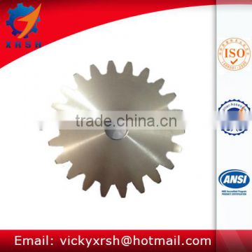 Moudle 4 Stainless steel spur gear with high precision