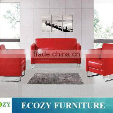 Alibaba china designer office reception leather sofa