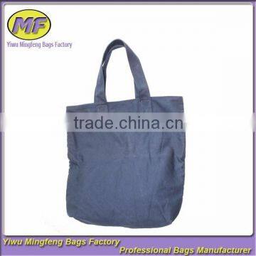 Cheap Custom Made Logo Printed Jute Durable Supermarket Canvas Shopping Bag Factory
