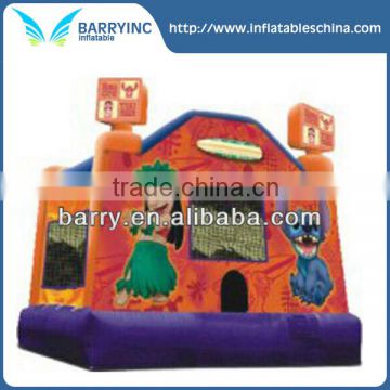 BY Air Castle Inflatable For Sale , Inflatable Carton Castle , Bouncy Castles Inflatables Hot Sale